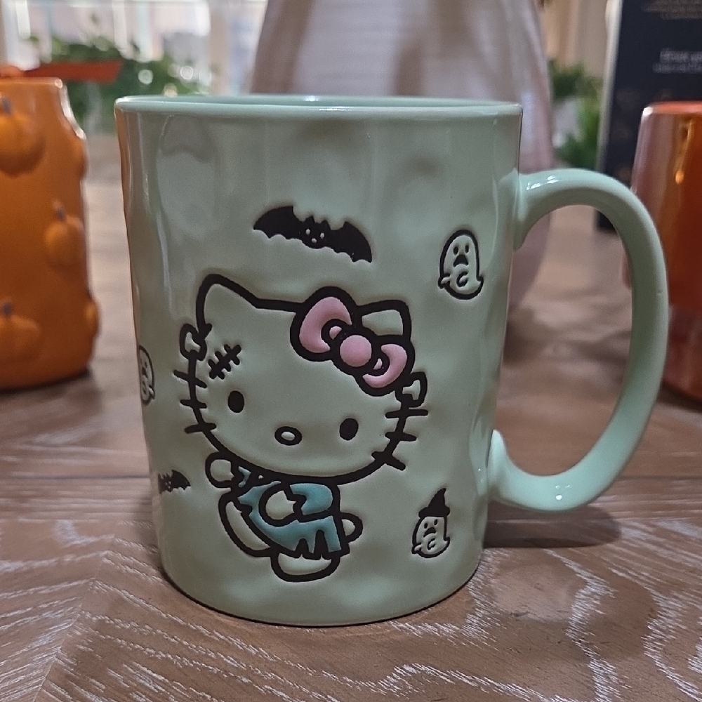 Hello Kitty Halloween Mug - Green